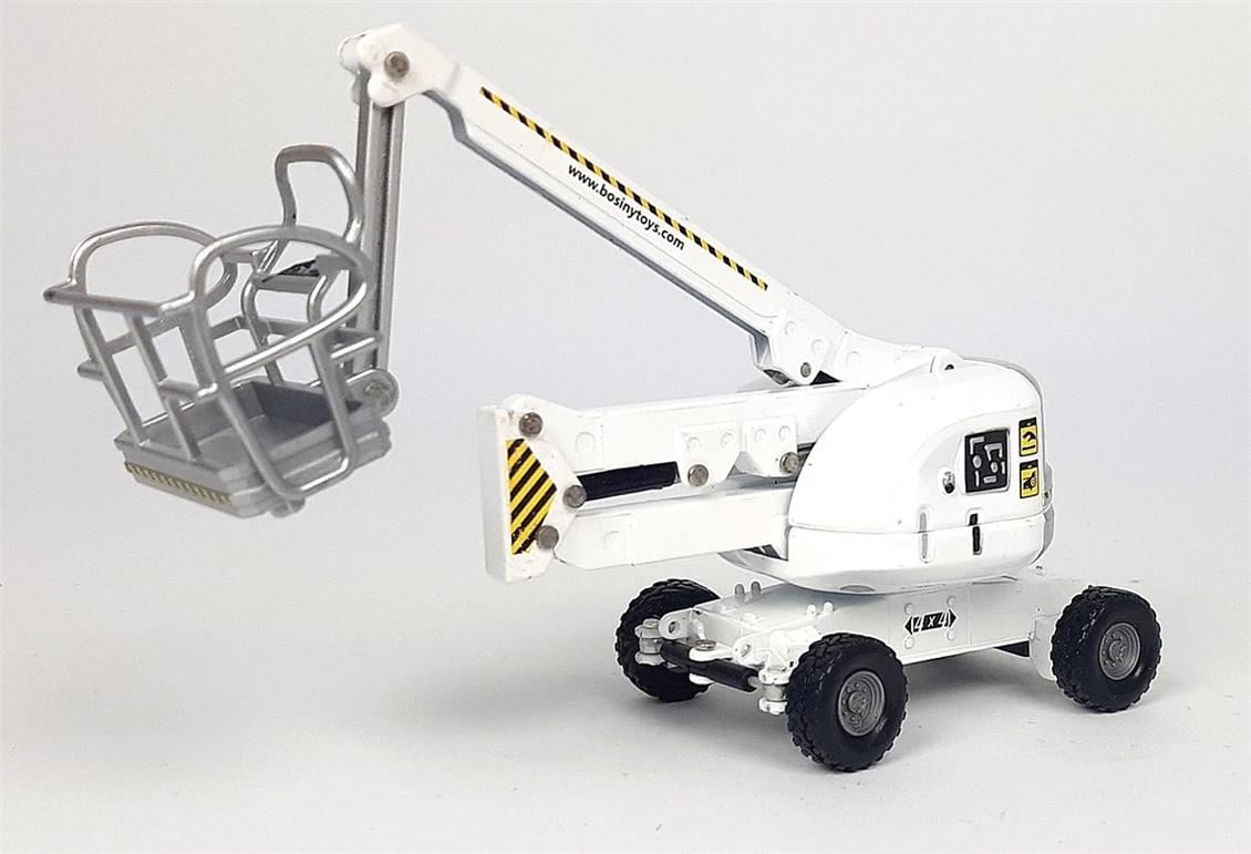 625023 1/87 YÜKSELEN PLATFORMLU İŞ ARACI-BEYAZ