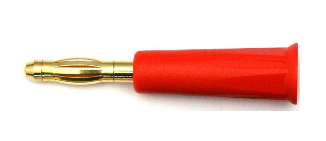 71650 ALTIN KAPLAMA BANANA ERKEK KONNEKTÖR-4 MM.-K