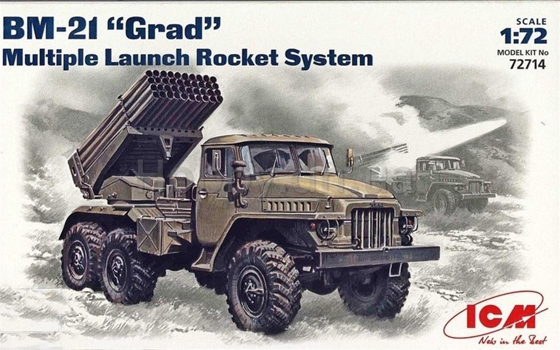 ''72714 BM-21 ''''Grad'''', Multiple Launch Rocket Syst