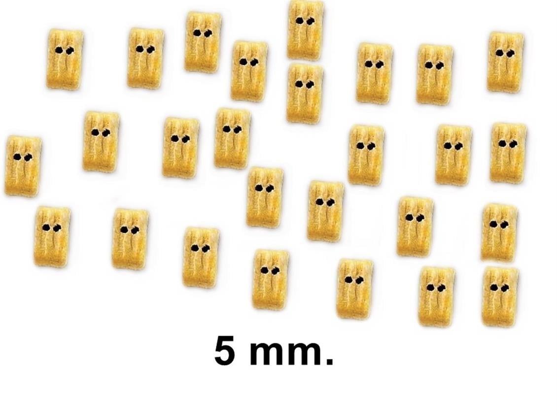 80011 BLOK VE PALANGA-20 ADET-AHŞAP - 5 MM.