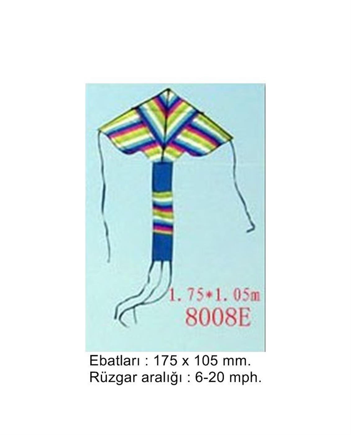 8008E DIAMOND KITE-175X105 CM TAFFETA NYLON-FIBRGL