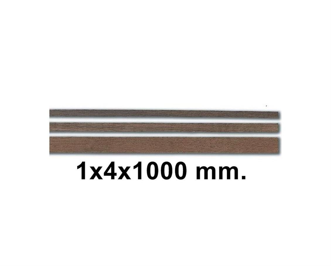 80102 AHŞAP ÇITA- IVORY AYOUS-1X4X1000 MM.-10 ADET