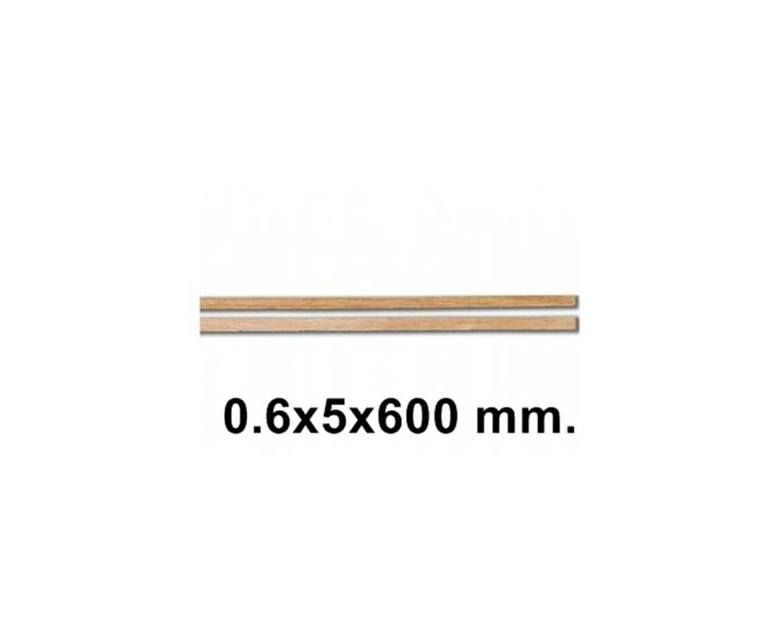 80166 SARMA CITASI- VENEER PLATES MUKALY-0,6X5X600--10 ADET