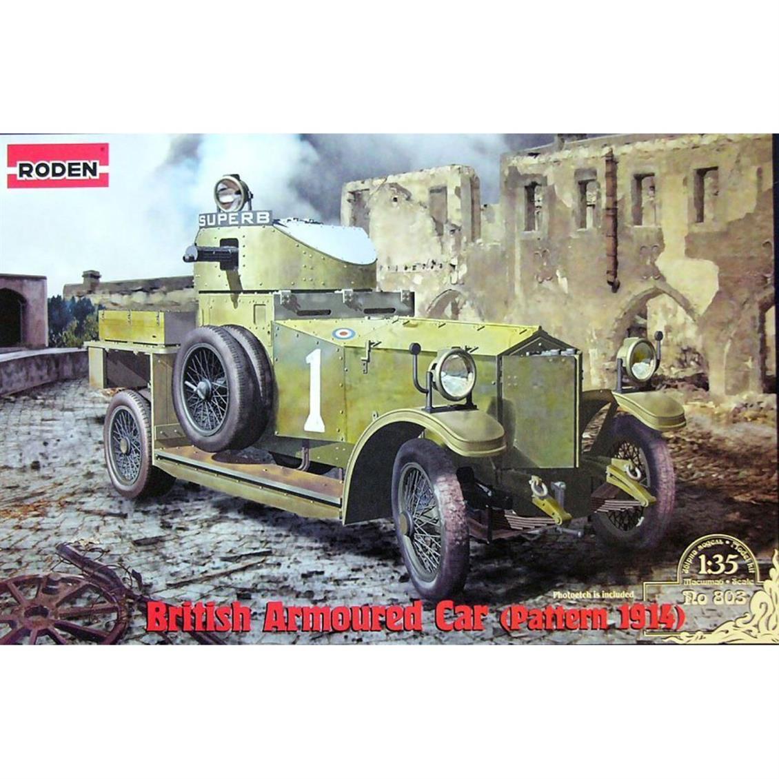 803 1/35 British Armoured CarPattern 1914