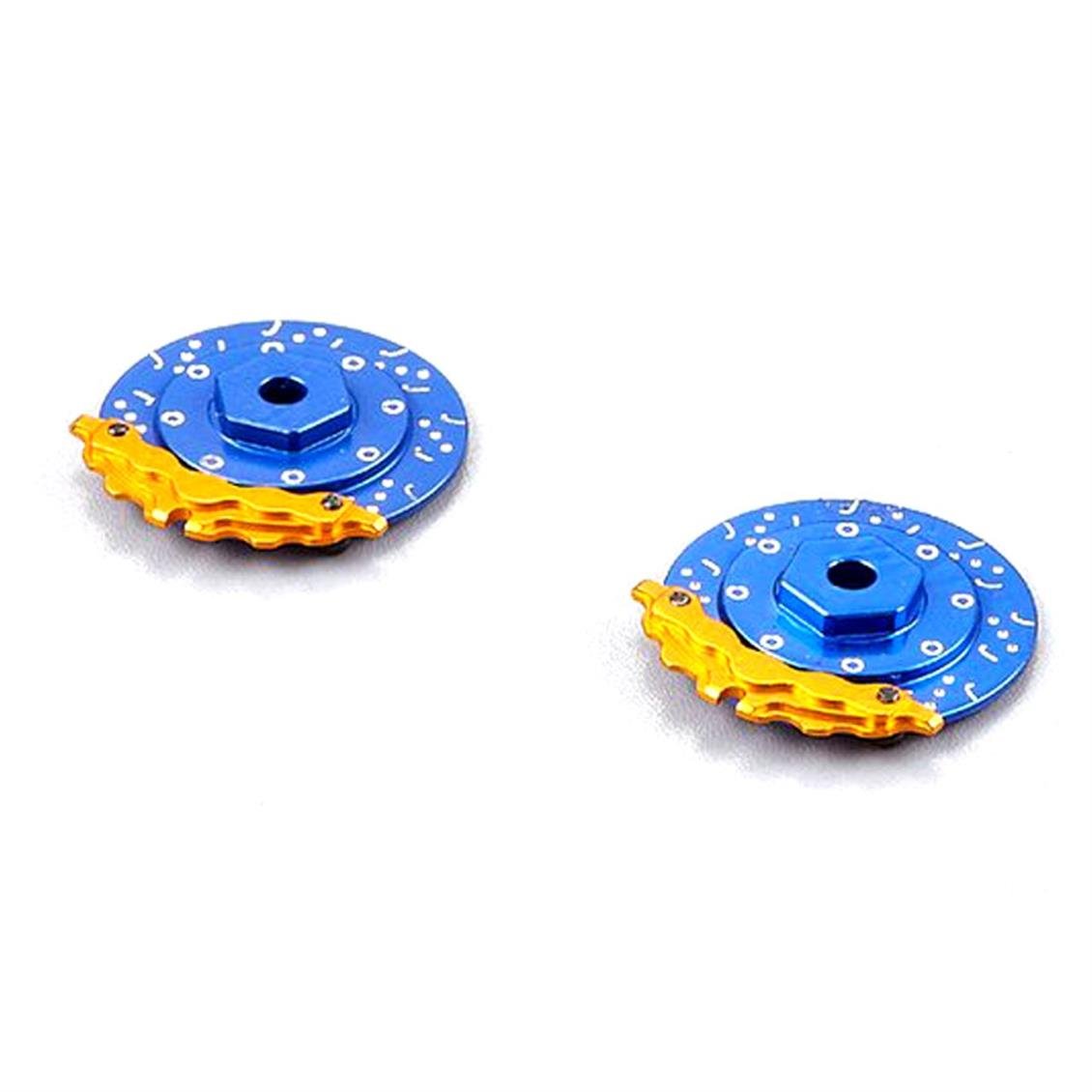 8081BLGD  1/10 CALİPER BRAKE DİSC2PCS.(CNC ALUMİNU