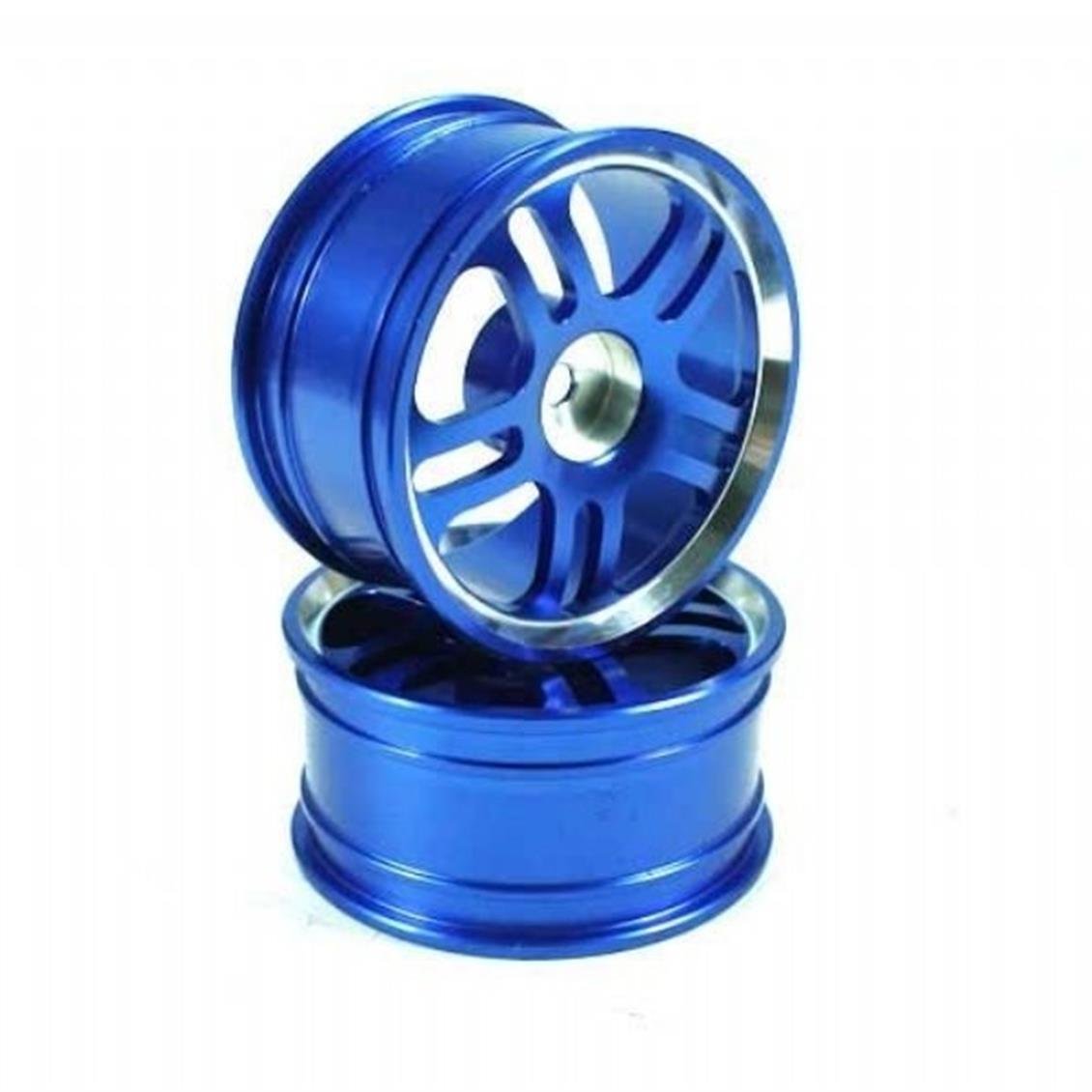 8115B1 1/10 ALUMİNUM 5 DOUBLE SPOKE WHEELS 1 PAİR