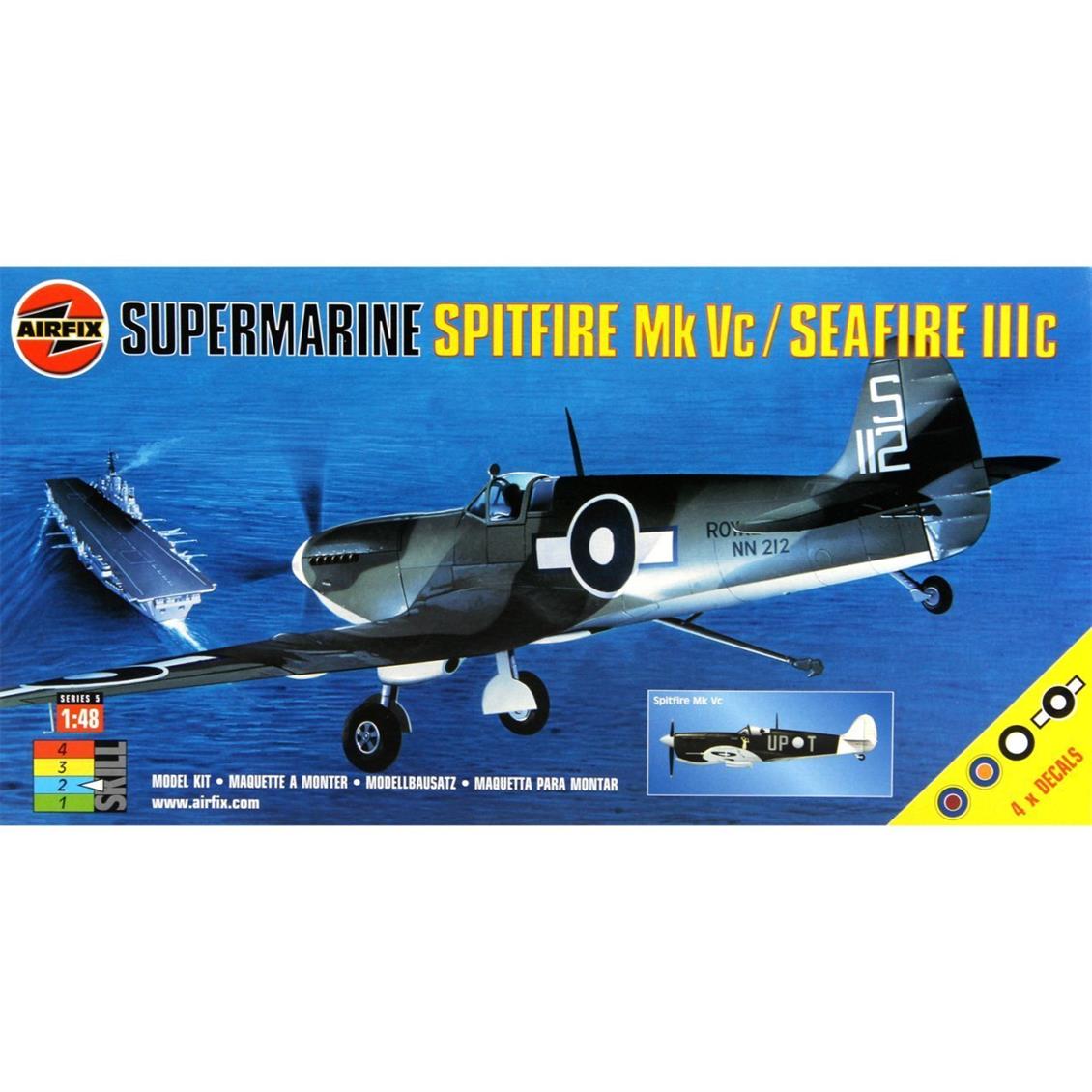 A05110 1/48 SUPERMARINE SPITFIRE MK VC/SEAFIRE III