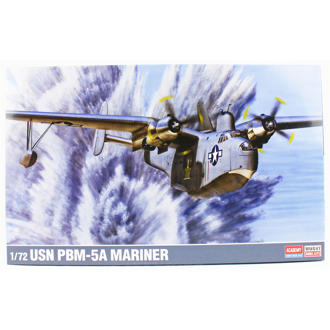 Academy 12586 1/72 USN PBM-5A Mariner, Deniz Bombardıman Uçağı, Plastik Model Kiti