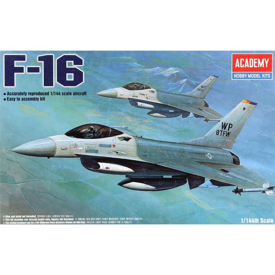 Academy 12610 1/144 F-16 FIGHTING FALCON Uçak Make