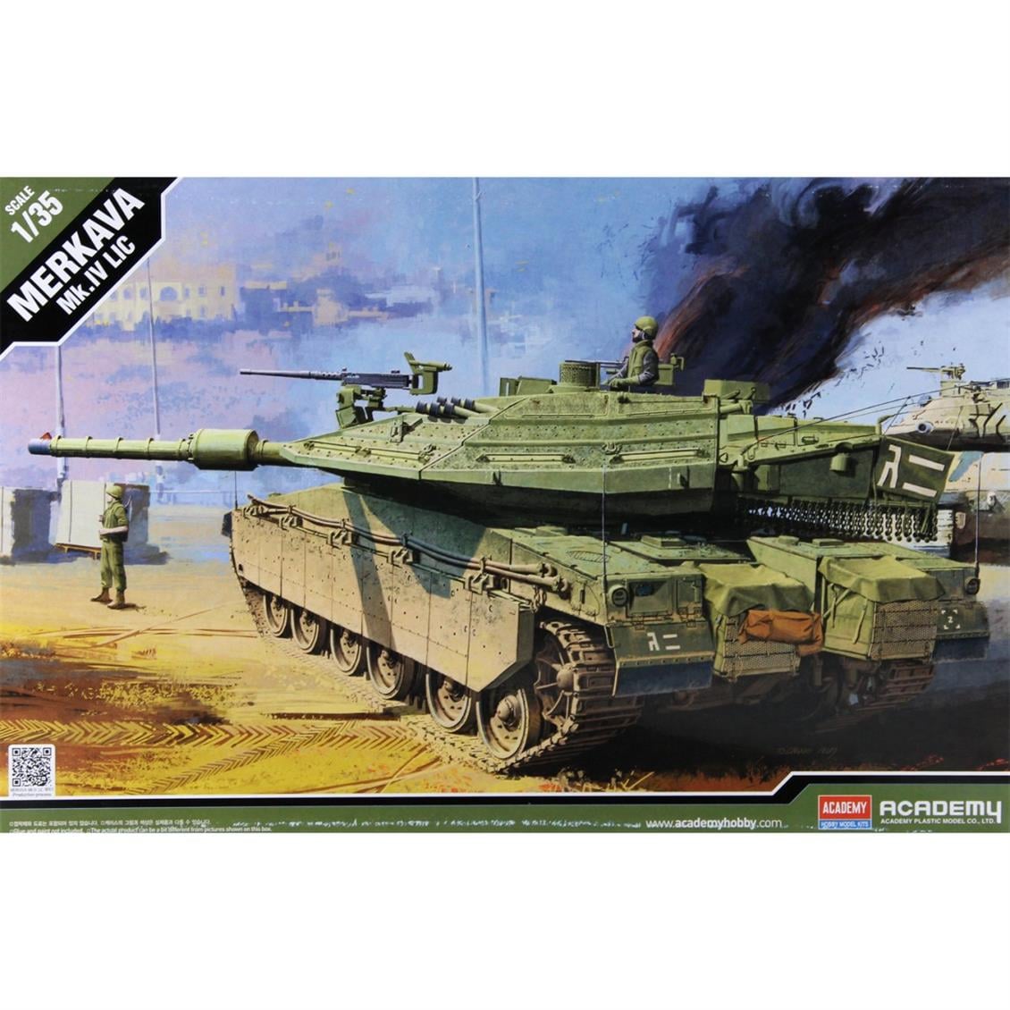 Academy 13227 1/35 Merkava Mk.IV LIC Tank Maketi