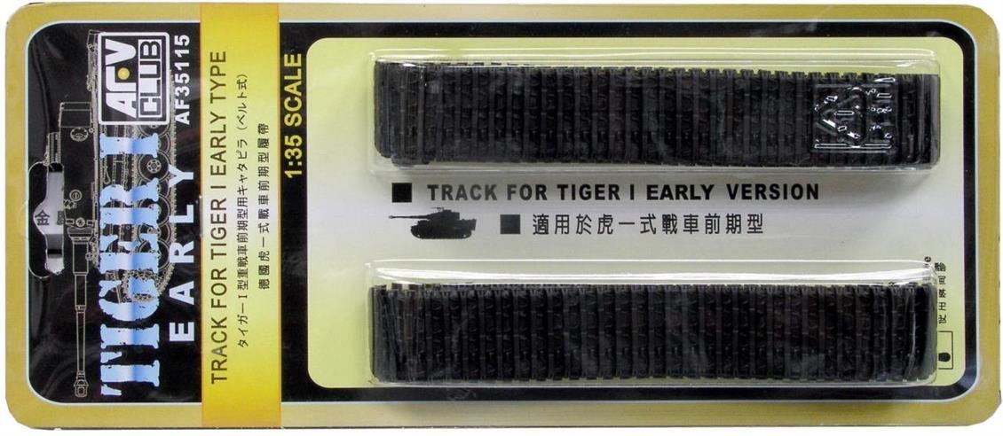 AFV Club AF35115 1/35 Track for Tiger I Early  Version Palet Seti Demonte Plastik Maketi