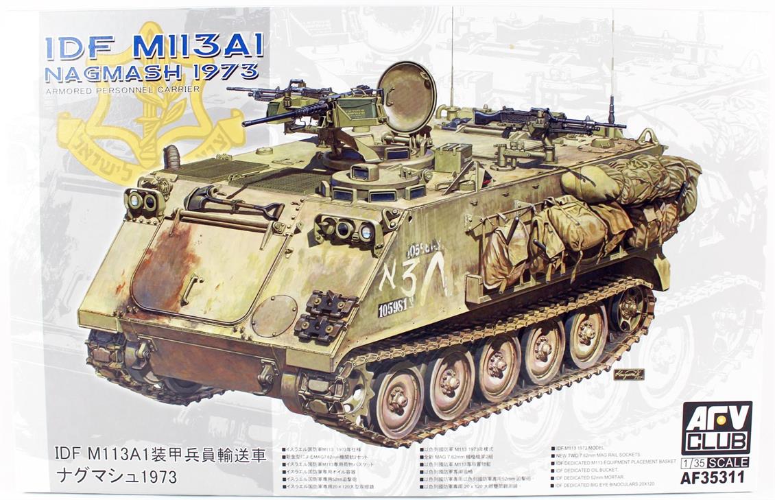 AFV Club AF35311 1/35 IDF M113 Nagmash Zırhlı Personel Taşıyıcı Demonte Plastik Maketi