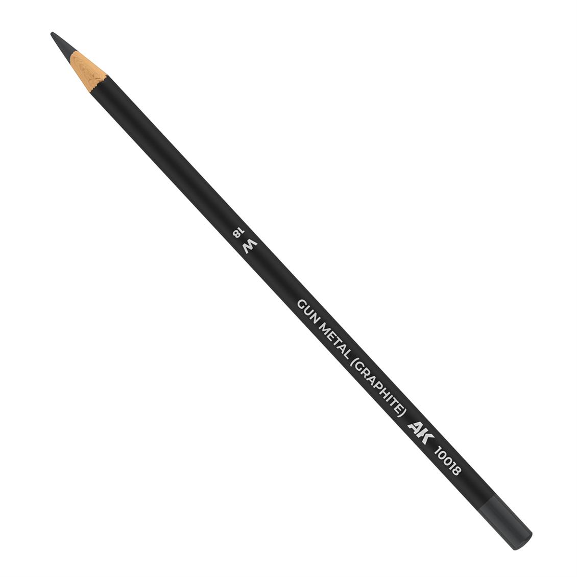 AK 10018 Suluboya Kalemi, Gun Metal (Graphite)