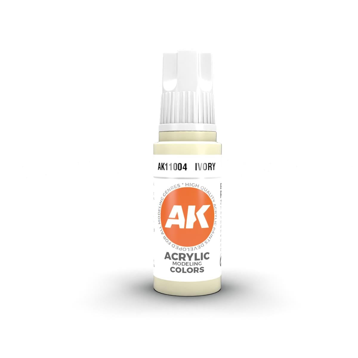 AK 11004 17 ml. Ivory, 3GEN Akrilik Model Boyası