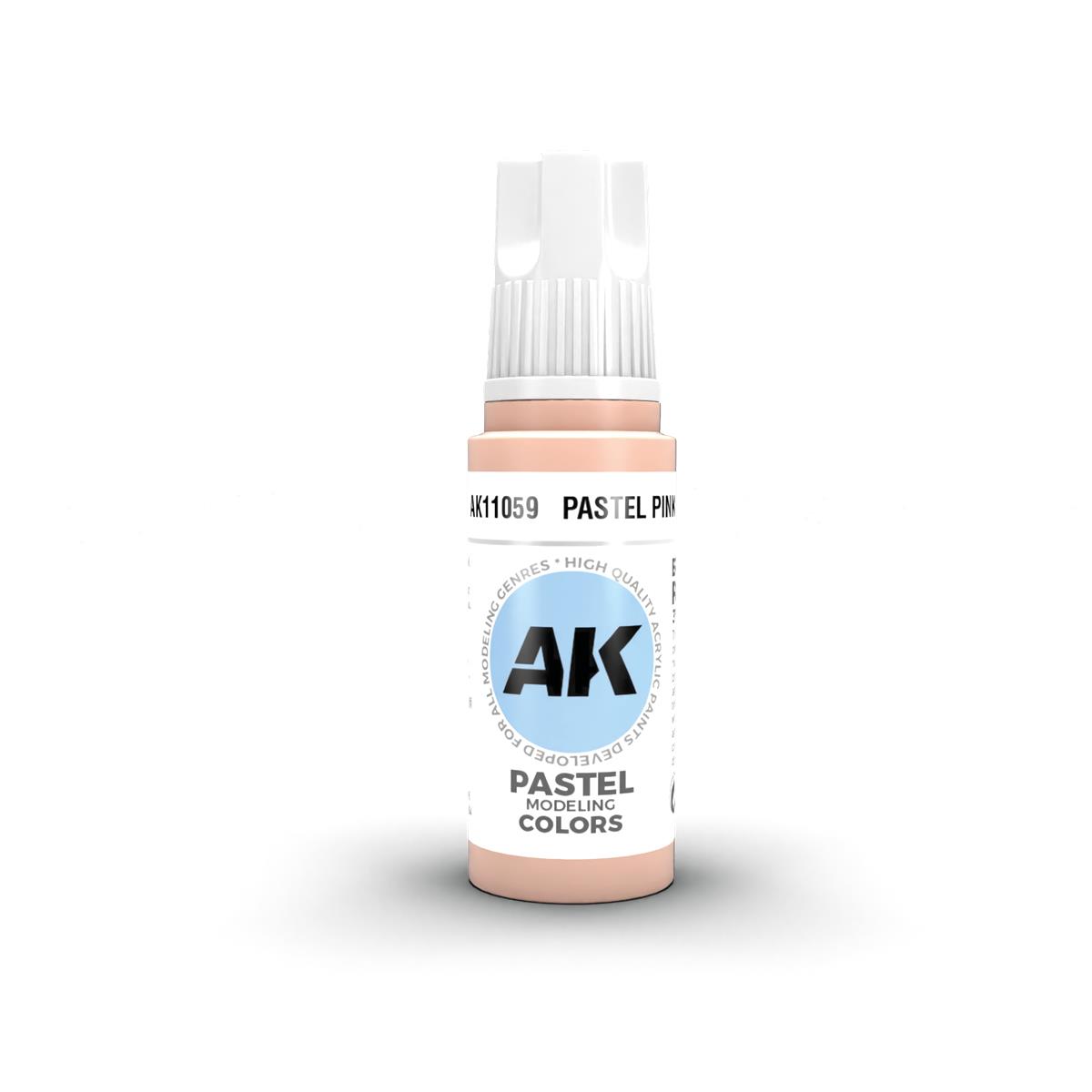 AK 11059 17 ml. Pastel Pink, 3GEN Akrilik Model Boyası