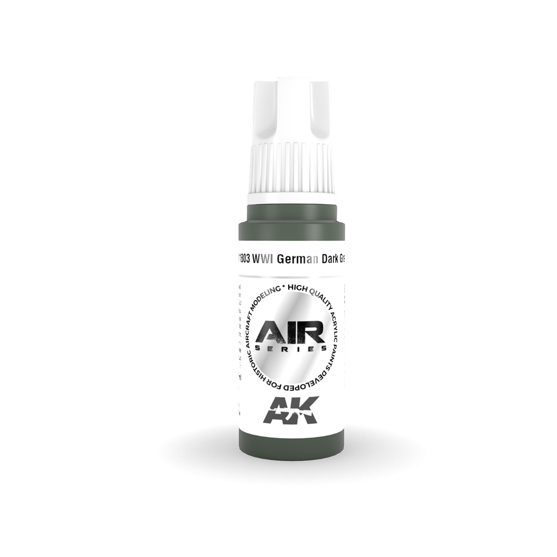 AK 11803 17 ml. WWI German Dark Green, Aircraft Serisi 3GEN Akrilik Model Boyası