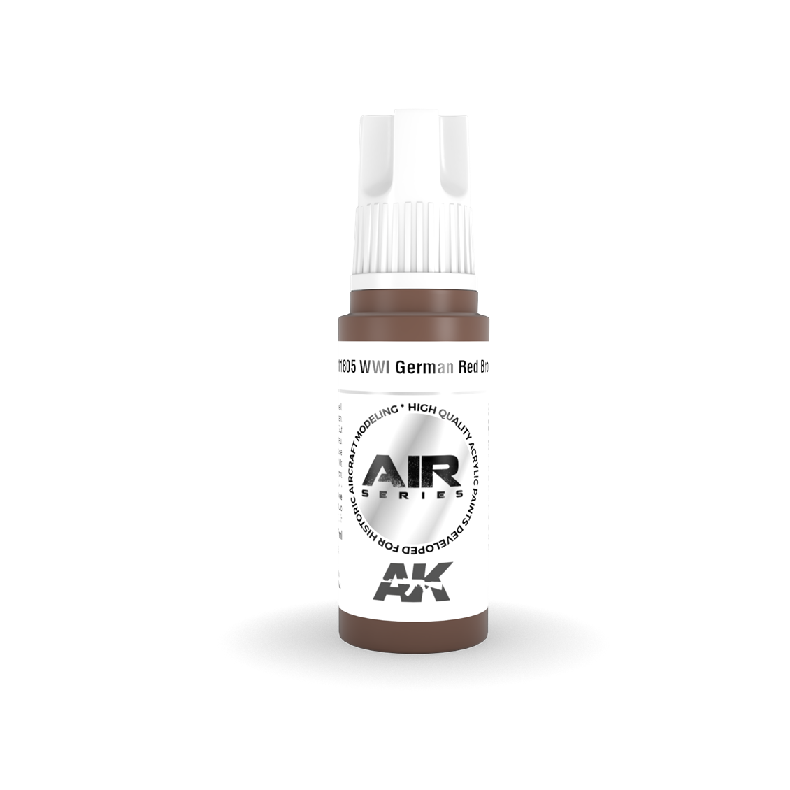 AK 11805 17 ml. WWI German Red Brown, Aircraft Serisi 3GEN Akrilik Model Boyası