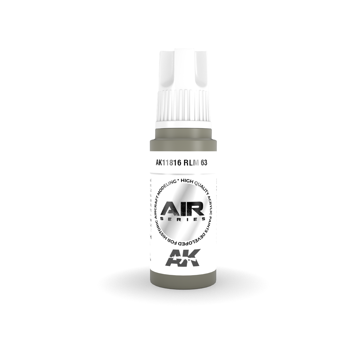 AK 11816 17 ml. RLM 63, Aircraft Serisi 3GEN Akrilik Model Boyası