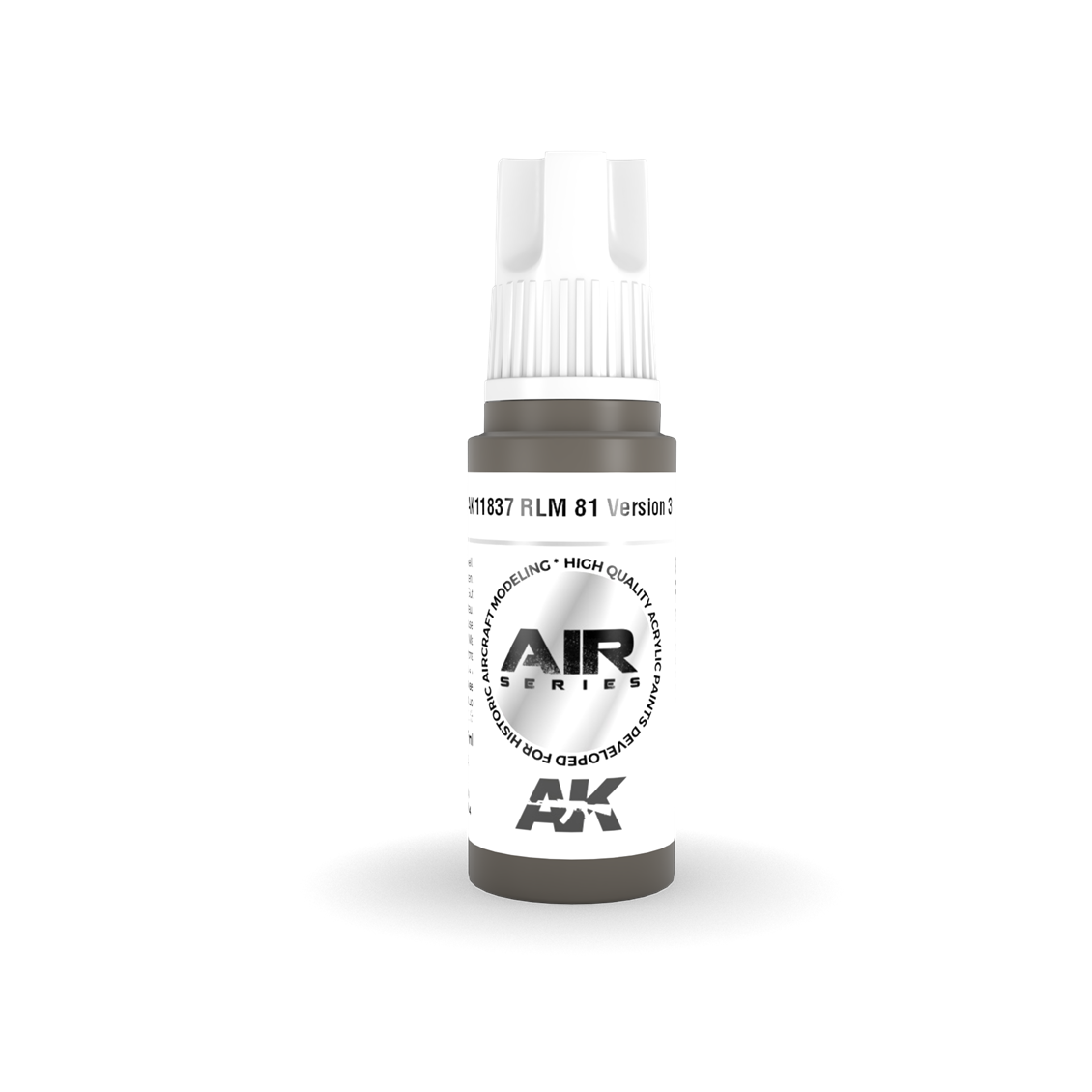 AK 11837 17 ml. RLM 81 Version 3, Aircraft Serisi 3GEN Akrilik Model Boyası