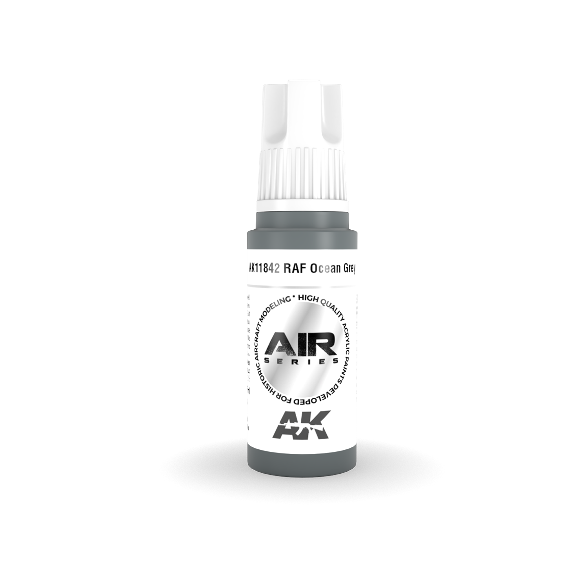 AK 11842 17 ml. RAF Ocean Grey, Aircraft Serisi 3GEN Akrilik Model Boyası