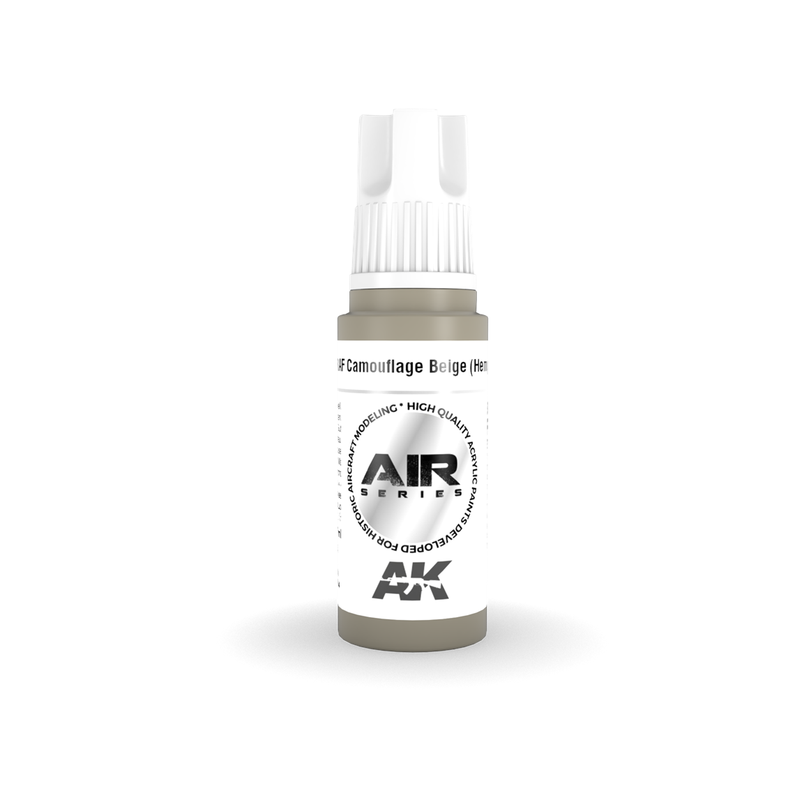 AK 11856 17 ml. RAF Camouflage Beige (Hemp) BS381C/389, Aircraft Serisi 3GEN Akrilik Model Boyası