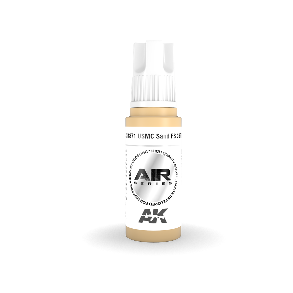 AK 11871 17 ml. USMC Sand FS 33711, Aircraft Serisi 3GEN Akrilik Model Boyası