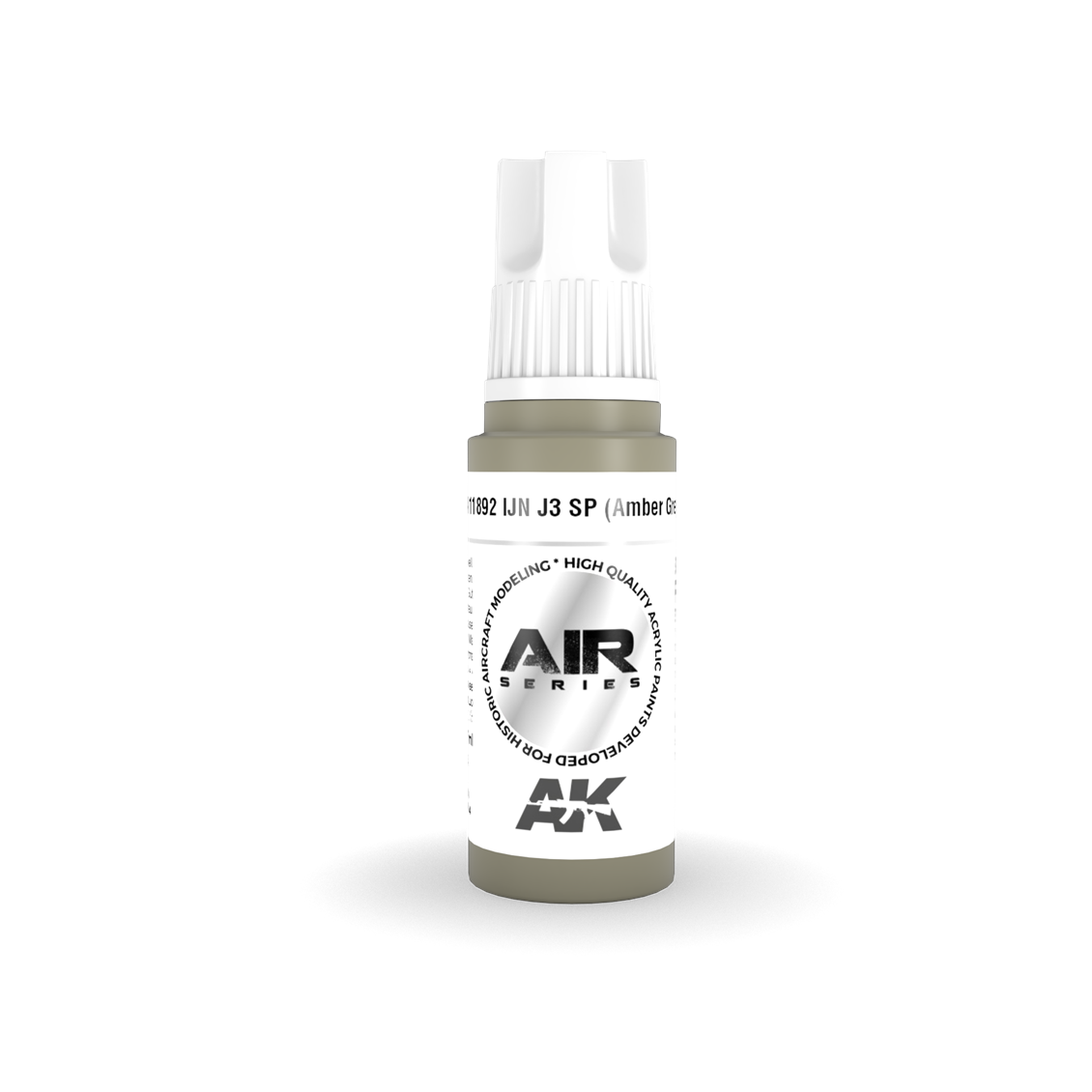 AK 11892 17 ml. IJN J3 SP (Amber Grey), Aircraft Serisi 3GEN Akrilik Model Boyası