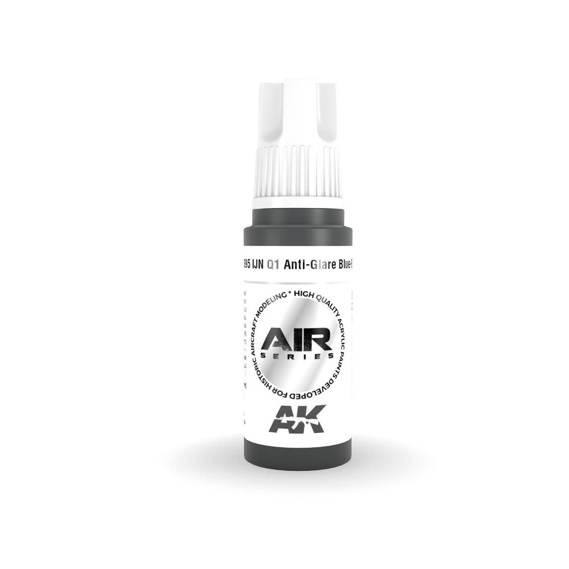AK 11895 17 ml. IJN Q1 Anti-Glare Blue-Black, Aircraft Serisi 3GEN Akrilik Model Boyası