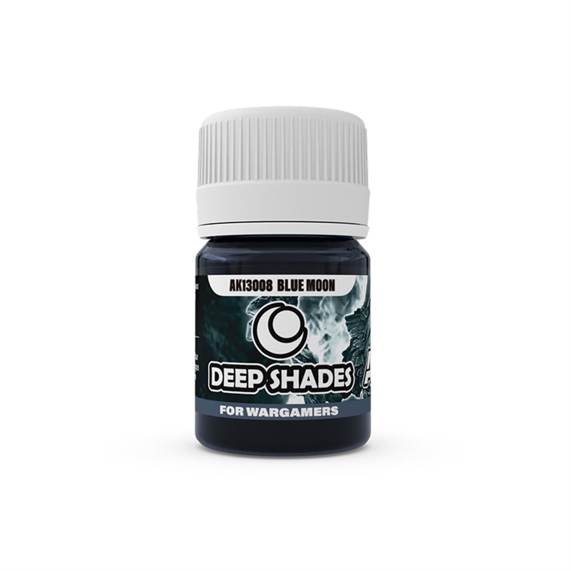 AK 13008 Deep Shade 30ml. Blue Moon