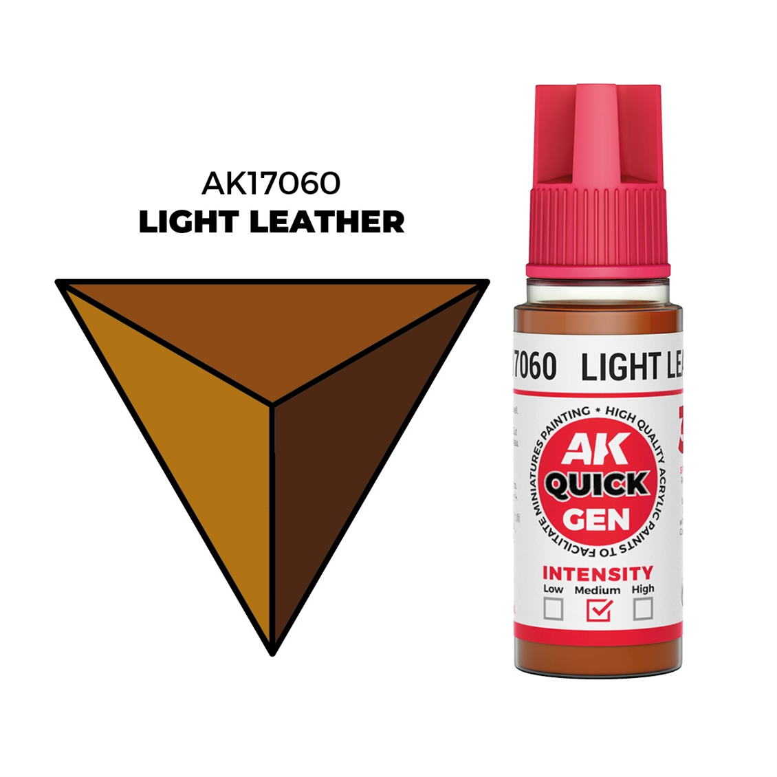 AK 17060 18 ml. Light Leather, QuickGen Serisi Akrilik Model Boyası
