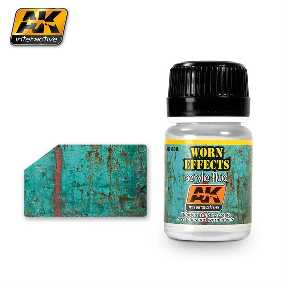 AK Interactive 088 35 ml. Yıpranmış Yüzey Efekti, Akrilik Model Boyası