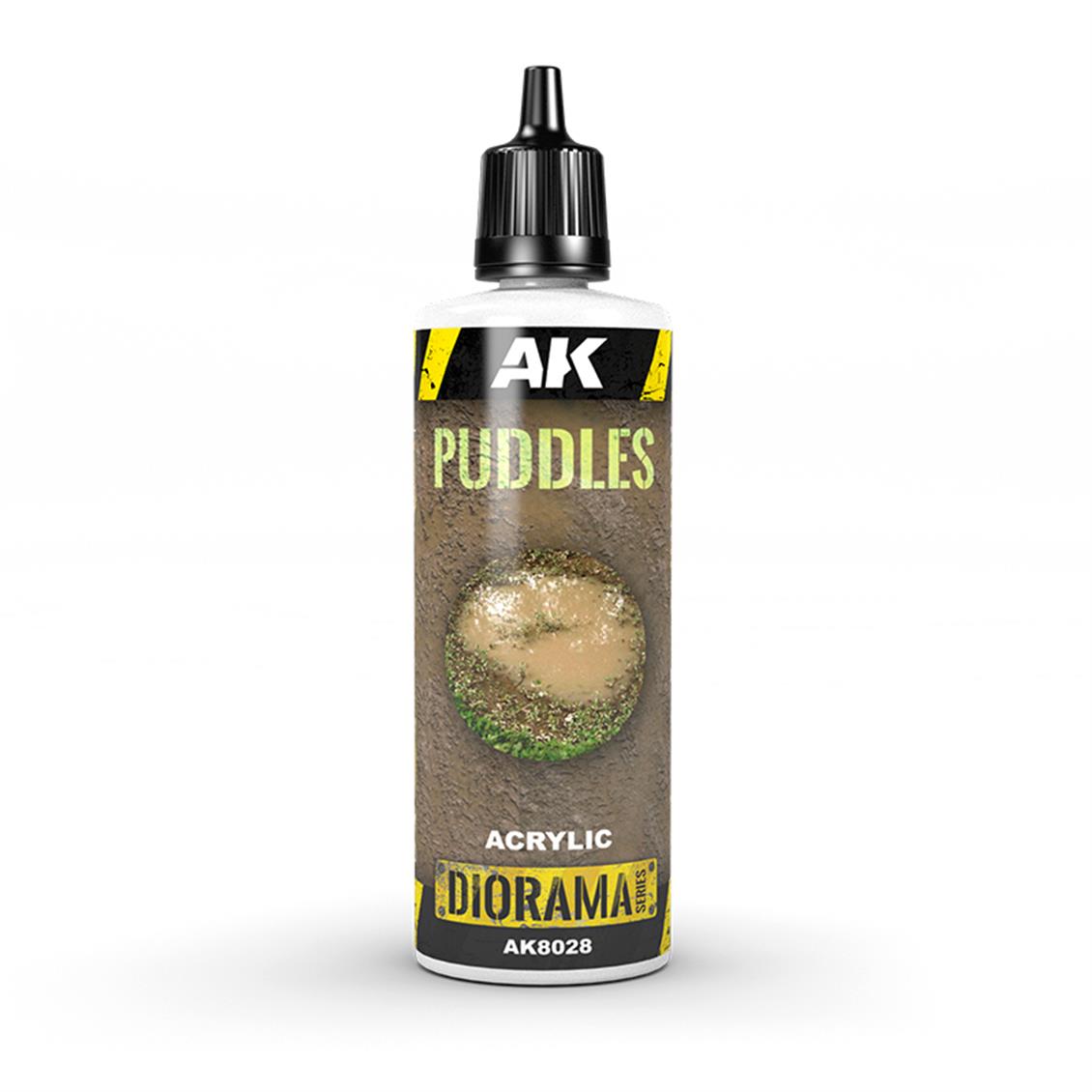 AK Interactive 8028 60 ml. Su Birikintileri, Akrilik, Diorama Serisi Zemin Dokusu