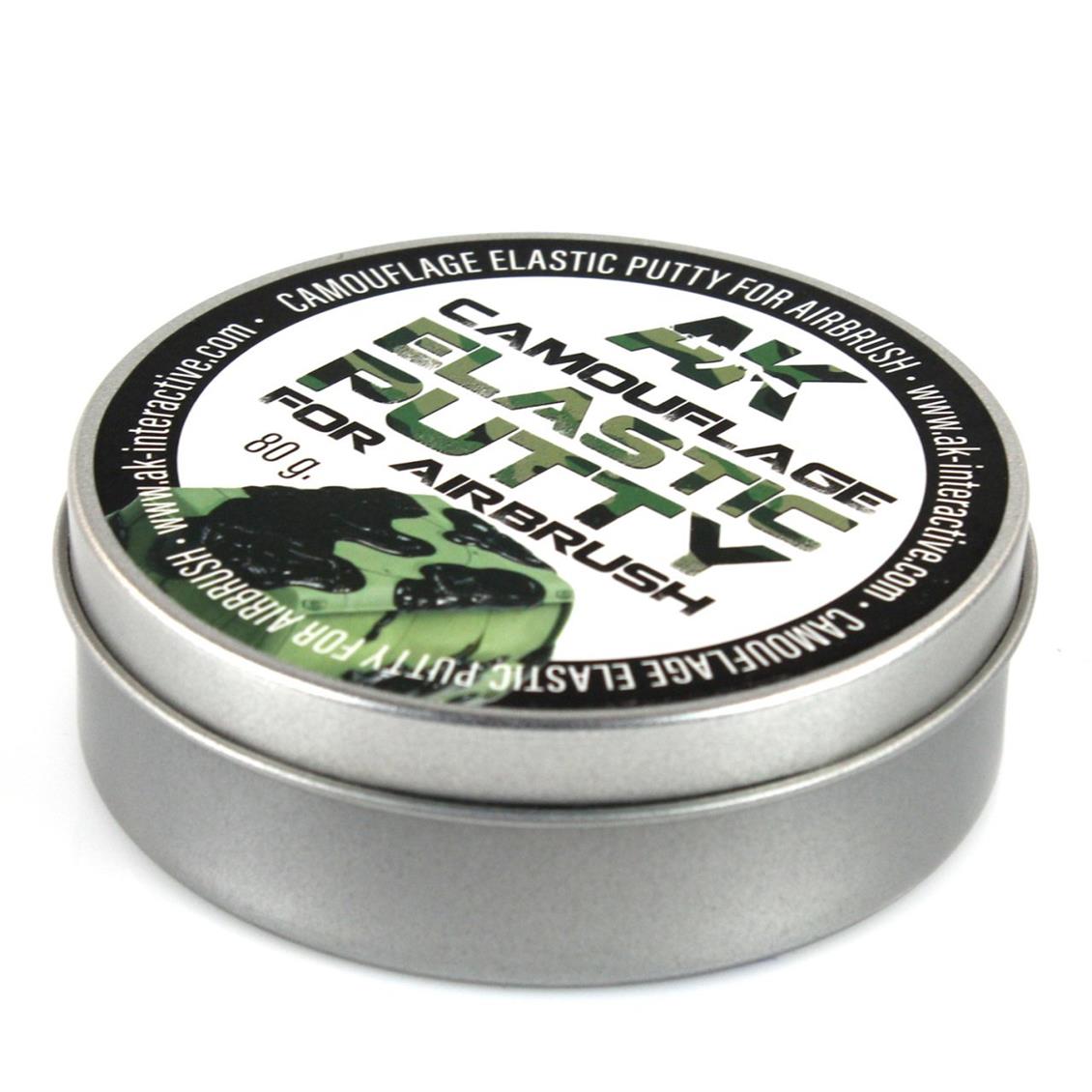 AK Interactive 8076 80 gr. Kamuflaj için Elastik Maskeleme Macunu