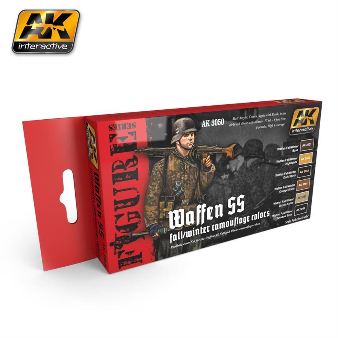 AK3050 WAFFEN SS FALL/WINTER CAMOUFLAGE COLOURS