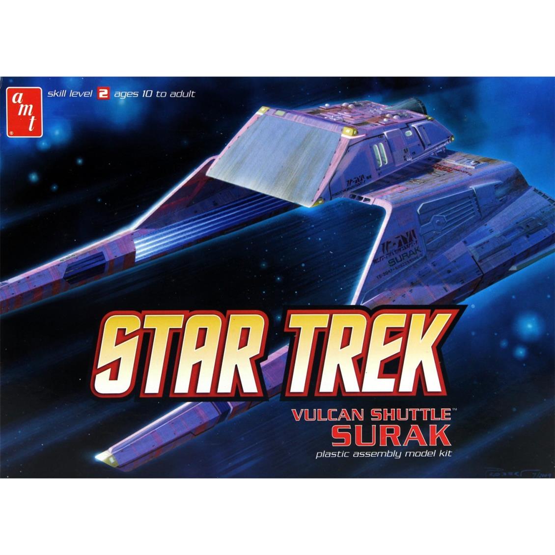 AMT 641 STAR TREK VULCAN SHUTTLE SURAK