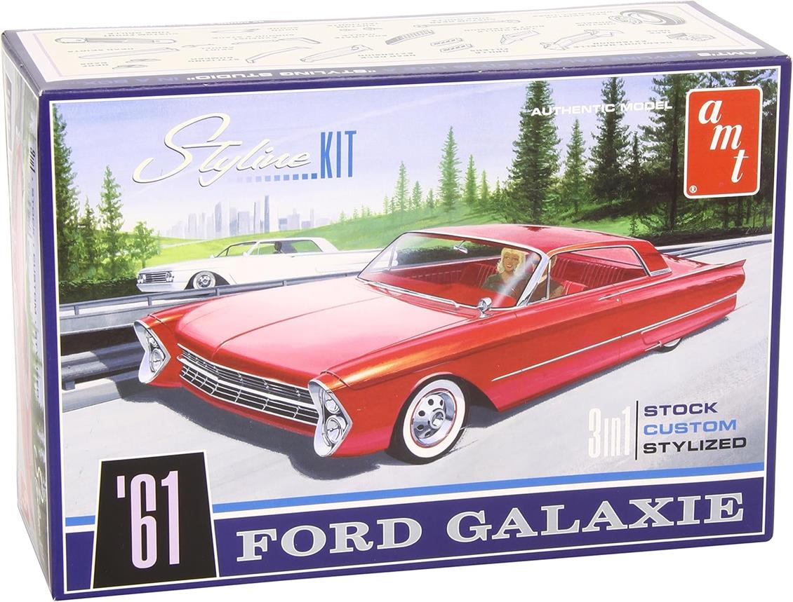 AMT 652 1/25 Ölçek, 1961 Ford Styline