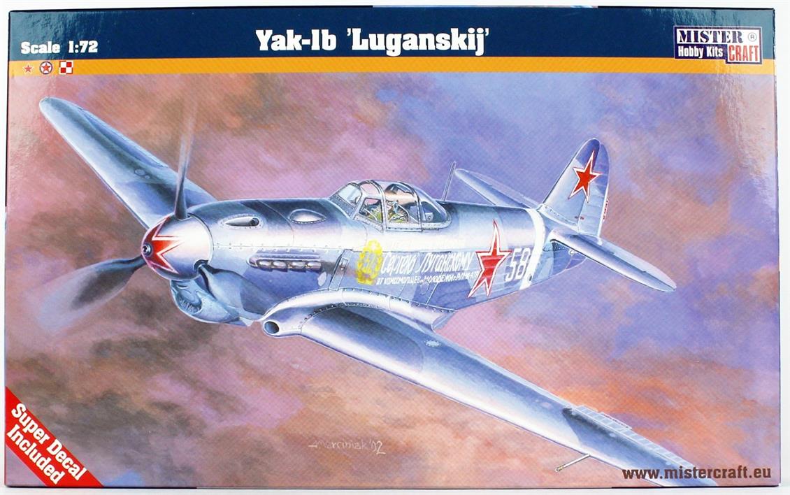 B-17 1/72 Yak-1b