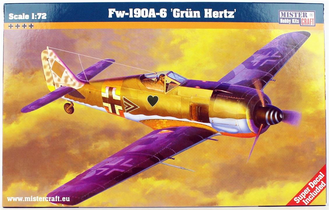 C-03 1/72 Fw-190A-6 Grun Hertz