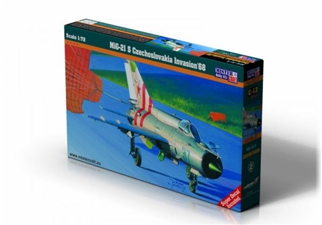 C-13 1/72 MiG-21S Czechoslovakia Inv68