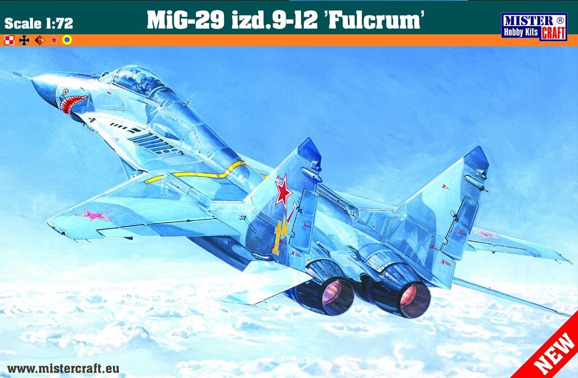 D-20 1/72 MIG-29 izd. 9-12 Fulcrum