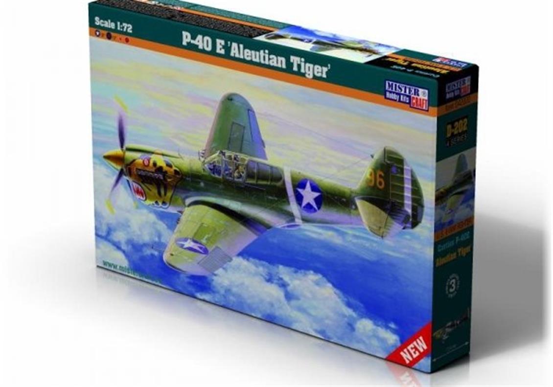 D-202 1/72 P-40E Aleutian Tiger