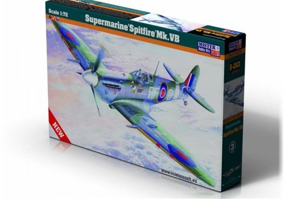 D-203 1/72 Supermarine Spitfire Mk.Vb