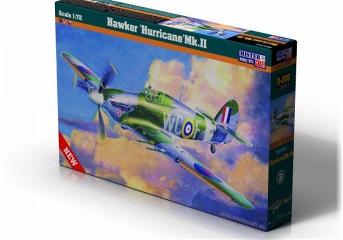 D-208 1/72 Hawker Hurricane Mk.IIc