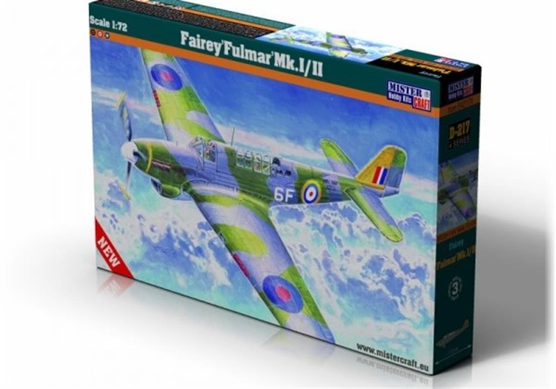 D-217 1/72 Fairey Fulmar Mk.I/II