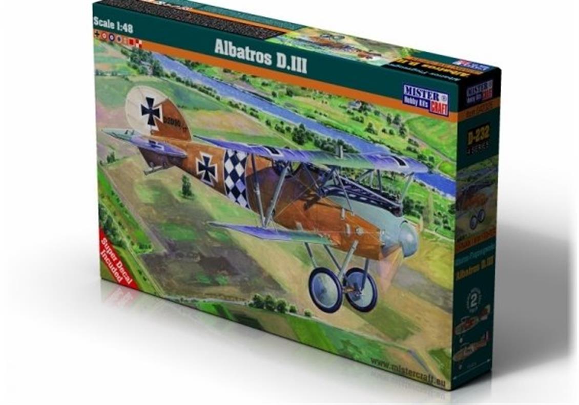 D-232 1/48 Albatros D.III