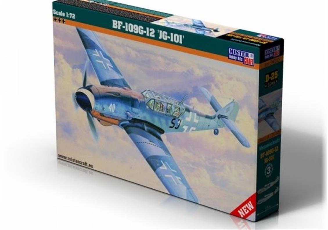 D-25 1/72 BF-109G-12 JG-101