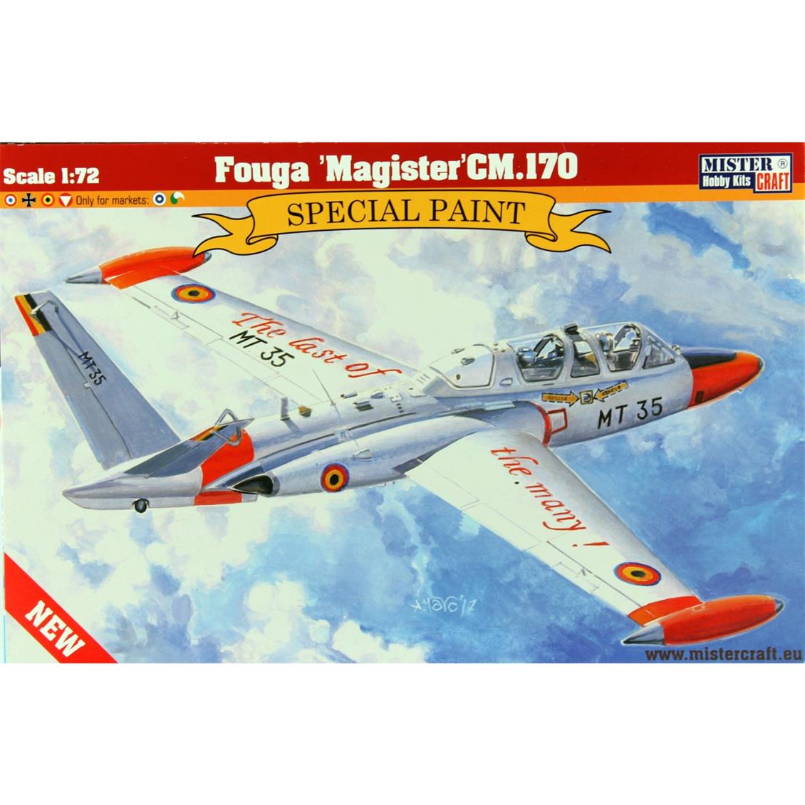 ''D-264 1/72 Fouga ''''Magister'''' CM.170''