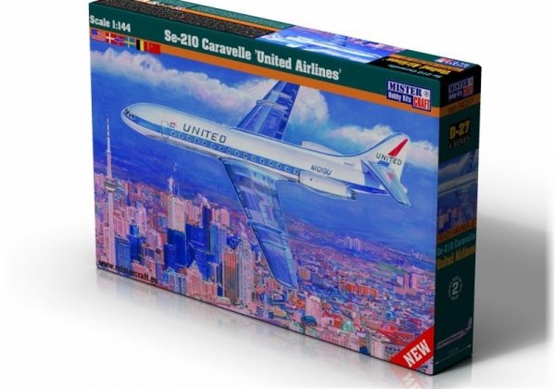 D-27 1/144 Se-210 United Airlines