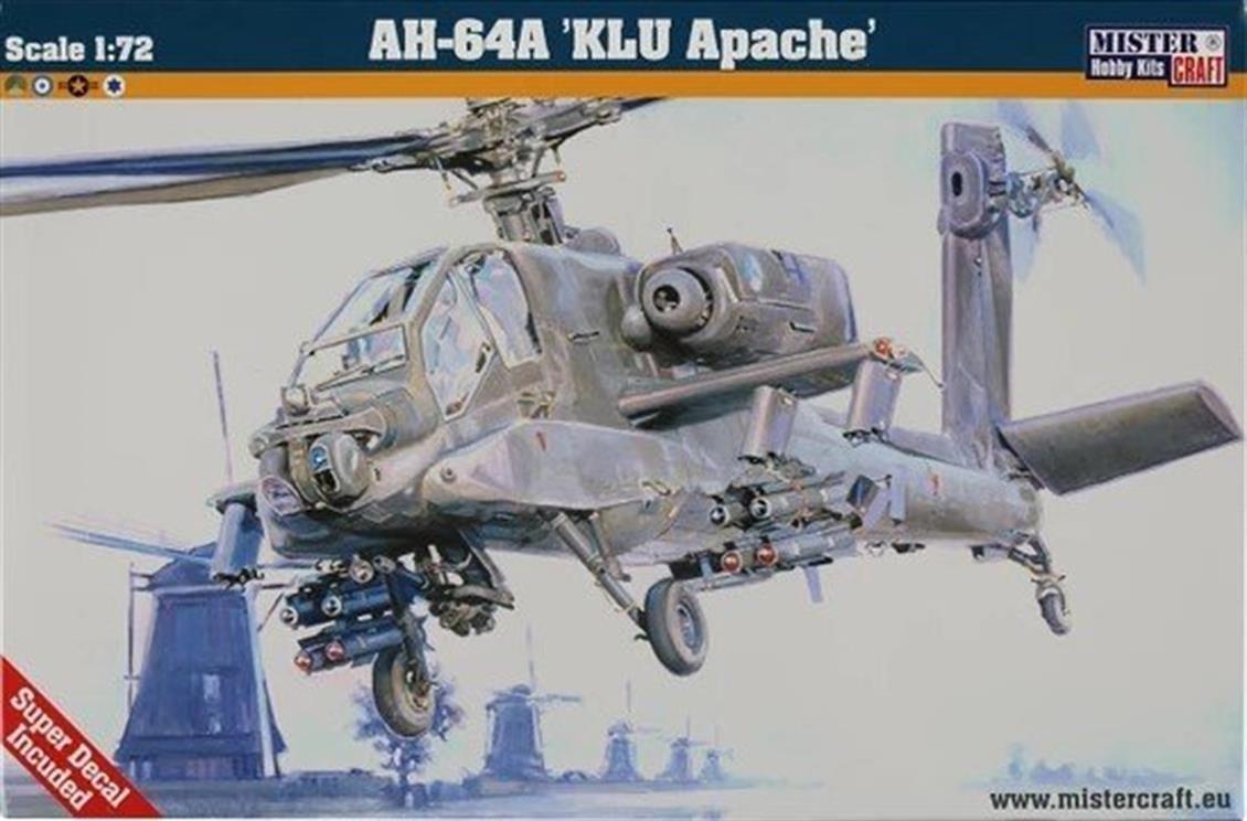D-37 1/72 AH-64A KLU Apache