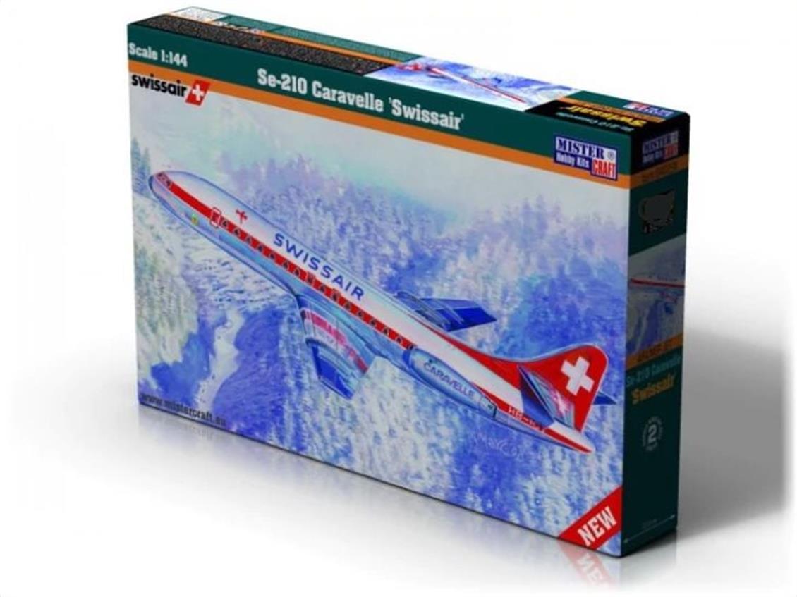 D-48 1/144 Se-210 Caravelle Swissair